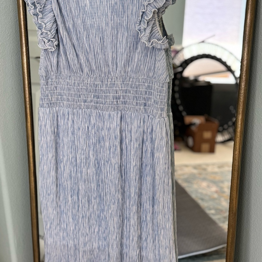 Chelsea28 Textured Blue Top - Picture 7 of 8